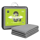 OLTEX - Telo di base, traspirante, 2,5 x 3,0 m, colore: blu/grigio