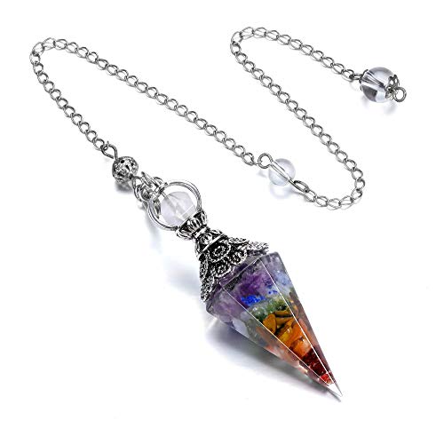 CrystalTears Chakra Crystal Pendulu…