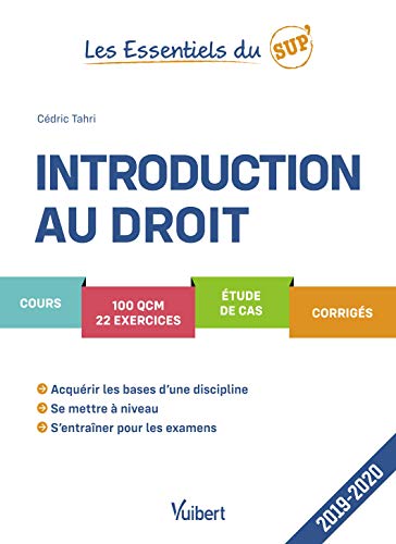 Télécharger Introduction au droit 2019-2020 - Cours - QCM - Exercices - Corrigés Gratuit