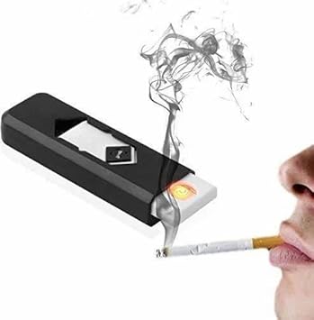 Amazpro Cigarette Lighter Windproof Rechargeable Flameless Lighter
