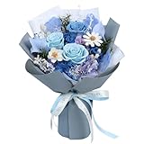 Flowers for Delivery Prime Preserved Rose Flower Bouquet Eternal Roses Flowers Gift for Women Mom Wife Grandma Valentine's Day Mothers Day Graduation