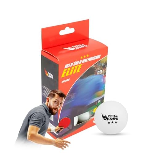 Bola tênis de mesa ping pong 3 estrelas Pista e Campo - 6un