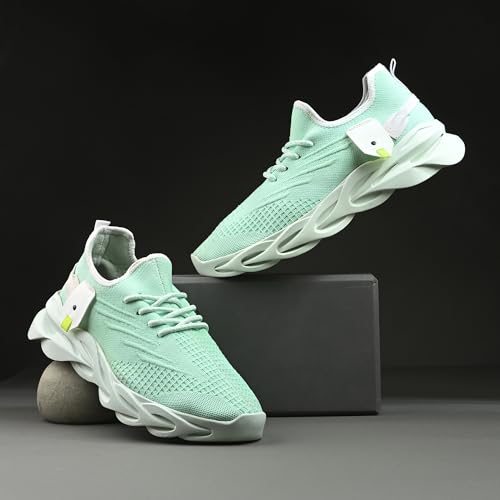 Image of Cruiser Sneaker for Men | Lightweight & Stylish | Breathable Mesh Lace-Up Shoes | Casual Wear, Gym, & Street Style (2644)