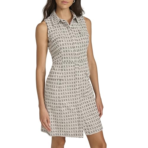 Calvin Klein Women's Dresses Dress, Black Cream, 12 by Calvin Klein - Used condition - Image 3