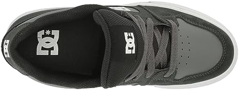 DC Boy's Unisex-Child Pure Mid Skate Shoe, Anthracite/Black, 1 Little Kid | Image 4
