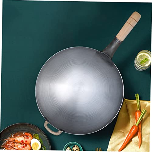 Wok antiadherente práctico con mango cómodo y material grueso miniatura 2