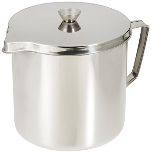 Endoshoji AOI04003 Oil Pot, Commercial Use, 1.9 gal (3 L), Main Unit, 18-8 Stainless Steel, Made in China image 5