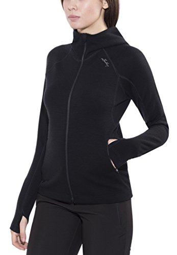Preisvergleich Produktbild Lundhags Merino Womens Hoodie, L, Black