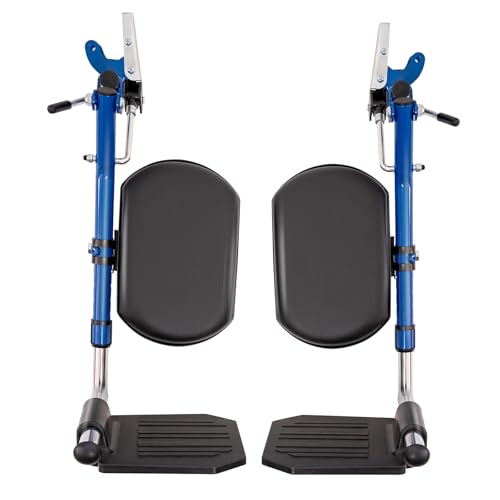 Wheelchair Lift Leg Rest，Wheelchair Foot Rest，Drive Wheelchair Parts ，for Standard Wheelchairs（1pair）