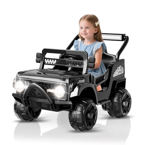 DollarDash 12V Ride on Toy for Kids, 2 Seater Electric Car
