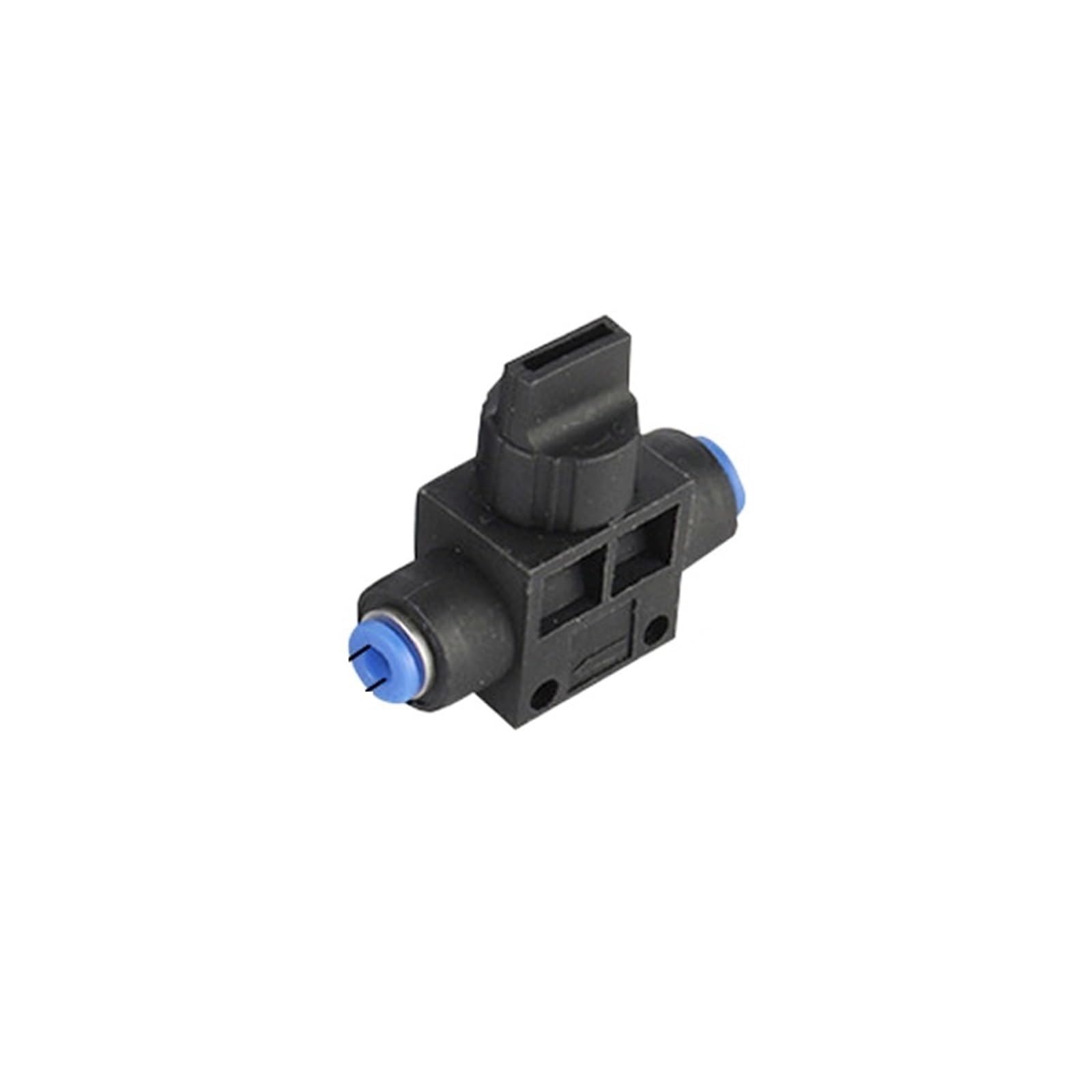 Raccord en T 6mm pour irrigation de l'eau de jardin et contrôle de débit
