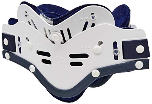 Colar Cervical Miami Medio, Dilepé, Branco/Azul