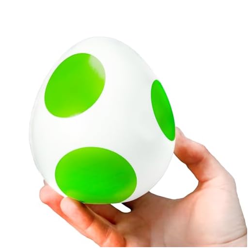 Paladone Yoshi Egg Light 5 in x 4 in - Officially Licensed Super Mario Bros Nintendo Decor