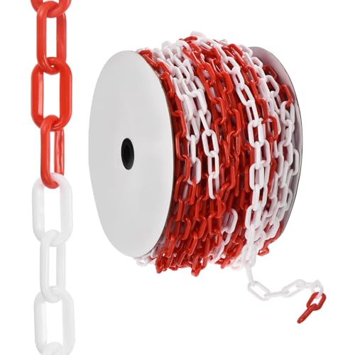Chaîne barrière plastique pour allée et portail PATIKIL sécurisation de jardin