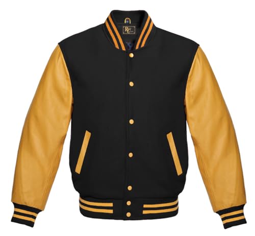 Varsity Jacket Baseball Letterman Jacket Wool and Leather All Color Hoodie & Basketball Jackets