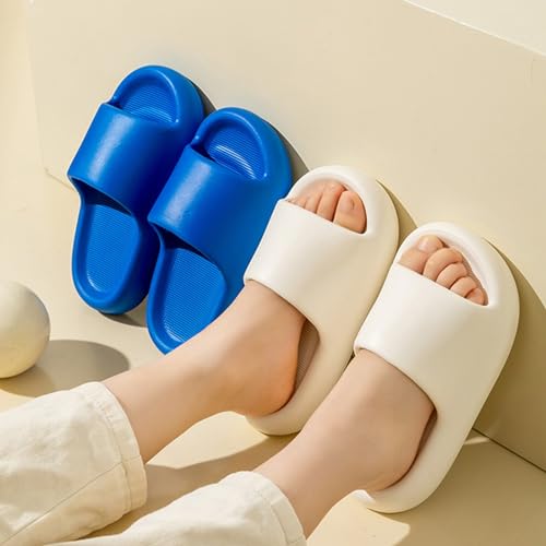 Cloud Slides for Kids丨Shower Slippers Bathroom Pool Sandals丨Boys Girls Comfy Thick Sole Slippers丨Summer Non-Slip Beach Shoes4