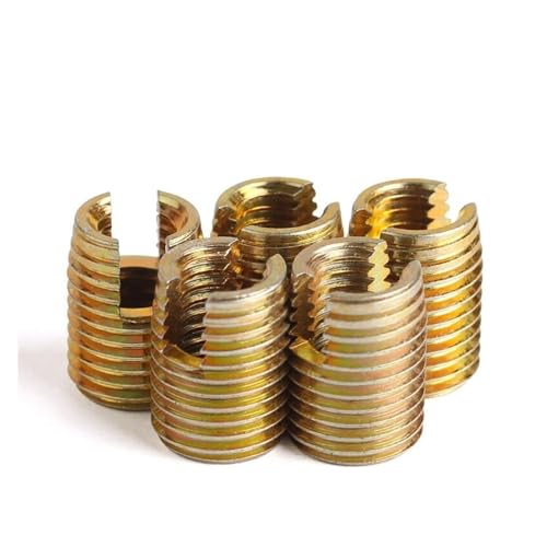 ���˂��Z���t�^�b�s���O�C���T�[�g�A �Z���t�^�b�s���O�˂����݃C���T�[�g M2�`M16 �X�e�����X�������b�L 1�`10�p�b�N(Galvanized,M2.5xM4.5x6mm(10PCS))