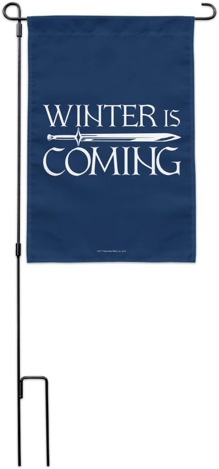 Game of Thrones Winter is Coming Garden Yard Flag