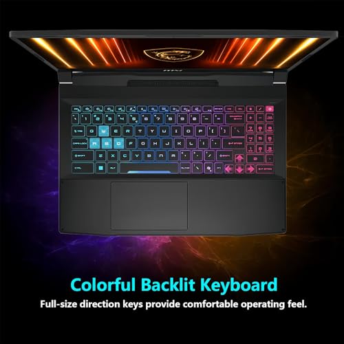 Image of msi Katana 15 15.6 inch 165Hz QHD Gaming Laptop: Intel Core i7-14650HX, NVIDIA Geforce RTX 5070-Window 11-W /Mouse Pad (16GB RAM | 1TB PCIE SSD)