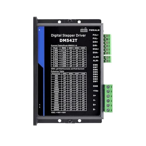 Pilote de moteur pas à pas DM542T élimine les pertes de pas des moteurs Nema 23