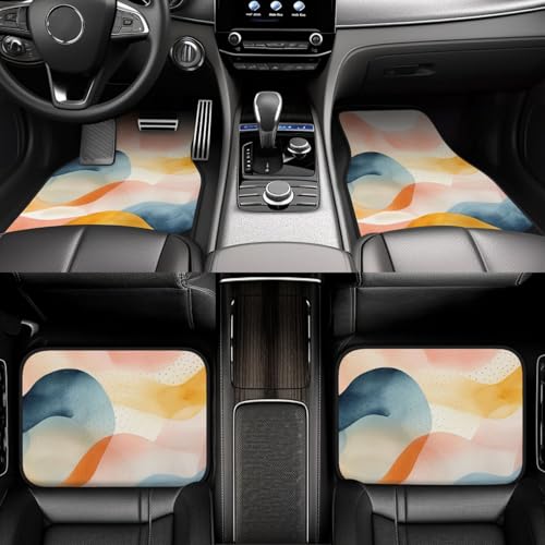 Tapis de sol voiture toutes saisons étanches avec talonnette renforcée