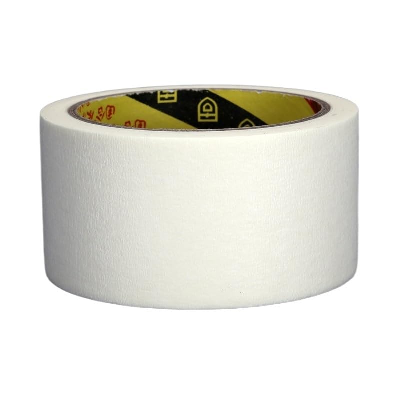 Miniatura 4 de FORINC Cinta adhesiva washi de color blanco, pegatina de papel de boceto artístico de pintura al óleo de un solo lado, se puede escribir en la casa