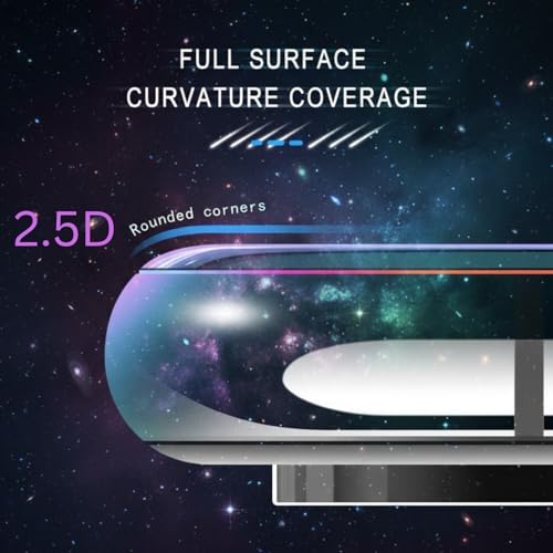 Image of OHAYO Tempered Glass Screen Protector Compatible with iPhone X - 9H Hardness, HD Clear, Anti-Scratch, Bubble-Free Installation, Case Friendly Protective Film