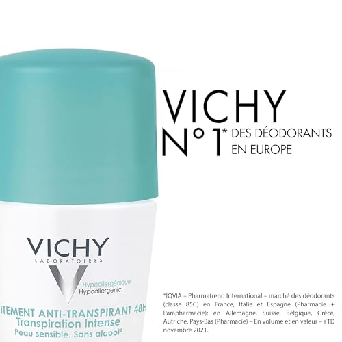 Vichy Intense Antitranspirant Roll-on 50 ml Gevoelige huid - View 1
