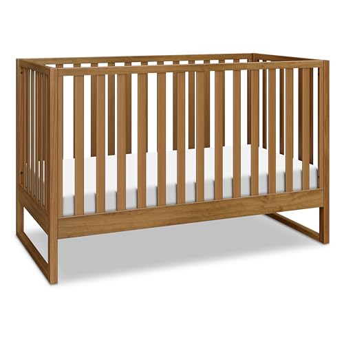 Image of Davinci, Hunter 3-in-1 Convertible Crib, Chestnut, Easy Assemble, Greenguard Gold Certified