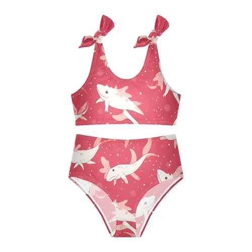 KLL Abstract Animals Girl 2 Piece Bikini Sets Scoop Neck Beach Swimwear Swimsuit3