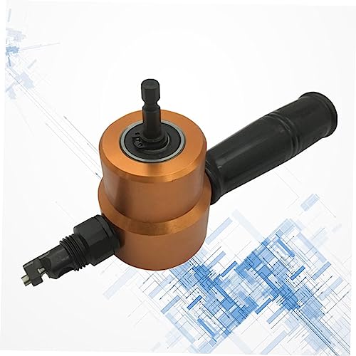 Cutter métal double tête 360° pour perceuse et découpe tôle - 5