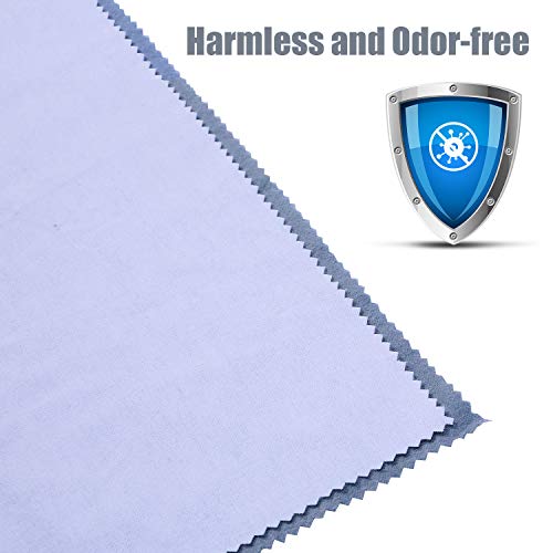 2 Pack Polishing Cloth Large Jewelry Cleaning Cloths| 100% Cotton for Gold Silver and Platinum Jewelry Coins Watches and Silverware| Tarnish Remover| Keep Jewelry Shining