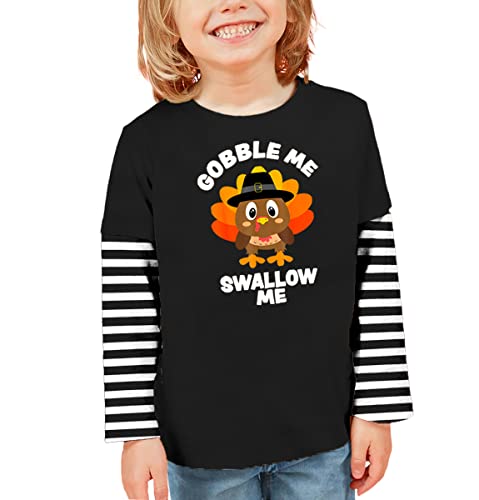 Image of Remimi Unisex Kids Christmas Long Sleeve Shirt Xmas Print Stripe Shirts 2-12 Years