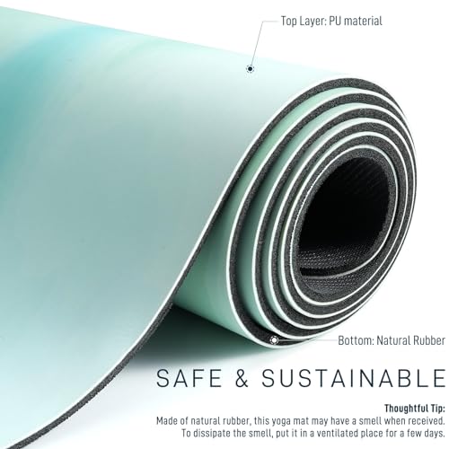 Sportneer Yoga Mat - 72” x 26” x 4mm Thick Extra Long and Wide Non Slip Exercise & Fitness Mat for for All Types of Yoga, Pilates & Floor Workouts, Home Gym Studio - Image 3