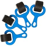 READY 2 LEARN Paint and Dough Explorers - Set 1 - Set of 4 - Sturdy, Chunky Texture Rollers for Kids and DIY - Art Tools for Pottery, Posters and Dough