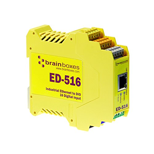 BRAINBOXES LTD Brainboxes Ltd Ed-516 Ethernet to 16 Digital Inputs