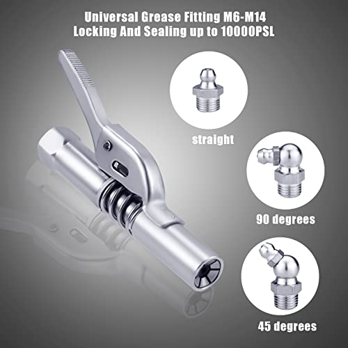 TOYMIS 1pc Locking Grease Coupler - Image 3