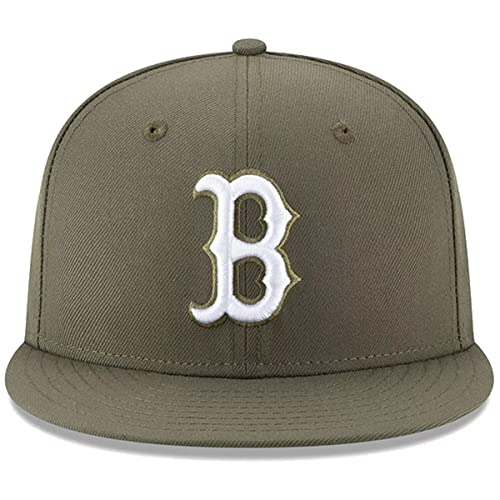 New Era Mlb 59Fifty Green Fitted On Field Game Cap Hat (As1, Numeric, Numeric_7, Boston Red Sox Green) #TOP1