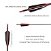 Letszhu Carbon Archery Arrows 500 Spine with Real Feathers for Compound Recurve Bow (12 Pack) (30 Inch Arrows)