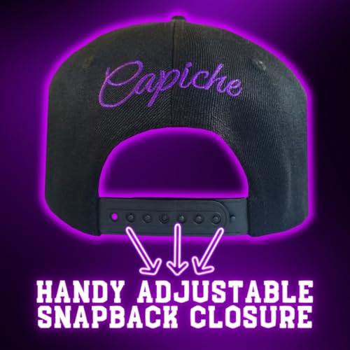 Image of Capiche [99+ Variations Snapback Cap Men's Cap - Baseball - Hat - Art - Unisex - Visor - Men - One Size - Tattoo - Men - Women
