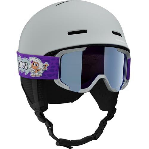Salomon Player Combo Unisex Kids casque ultra léger avec masque ajusté Custom Dial - 2
