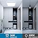 CANMEIJIA Deckenleuchte LED Deckenlampe 36W 6500K Küchenlampe 3540LM Badezimmer Lampe 23 CM Deckenbeleuchtung für Badezimmer Schlafzimmer Balkon Keller Esszimmer Korridor, Weiß