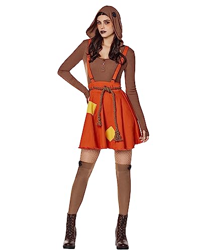 Spirit Halloween Adult Sam Dress Costume - Trick r Treat Women Size ADULT LARGE Multicolor
