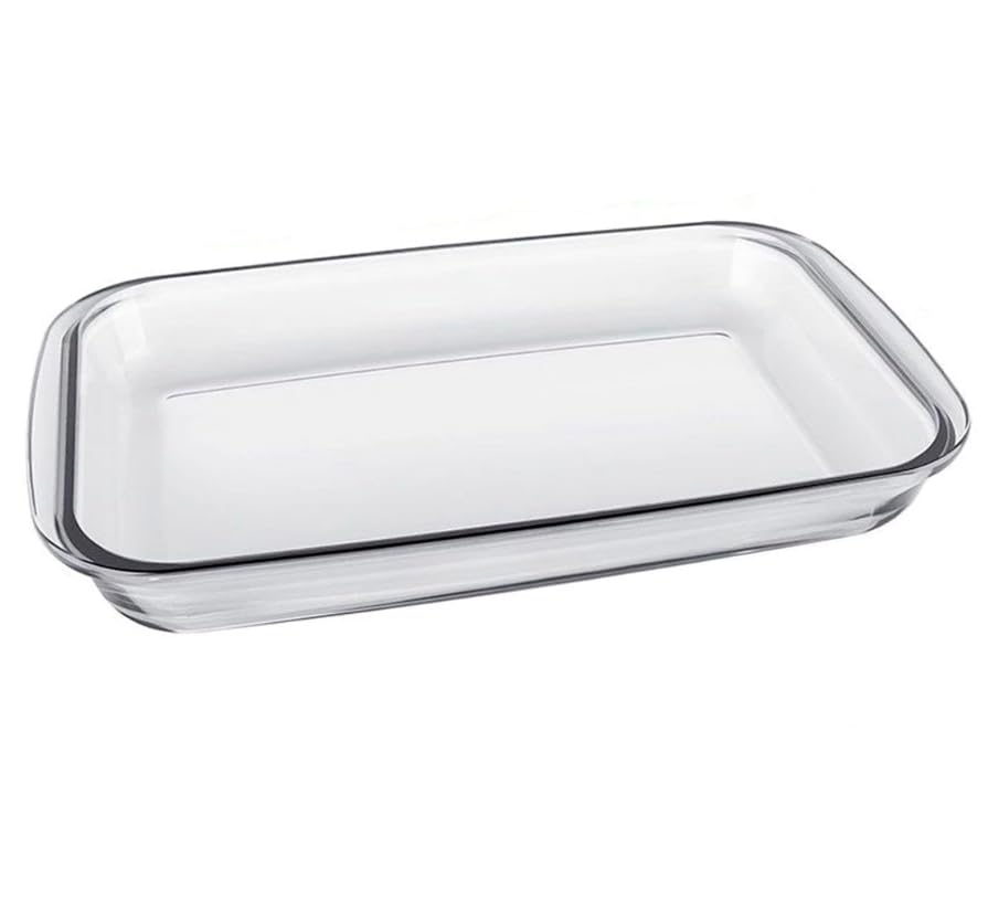 Assadeira de Vidro 1l Pode levar ao Forno Travessa de Vidro Lasan...