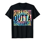 Straight Outta Elementary School Graduate Class 2026 Funny T-Shirt