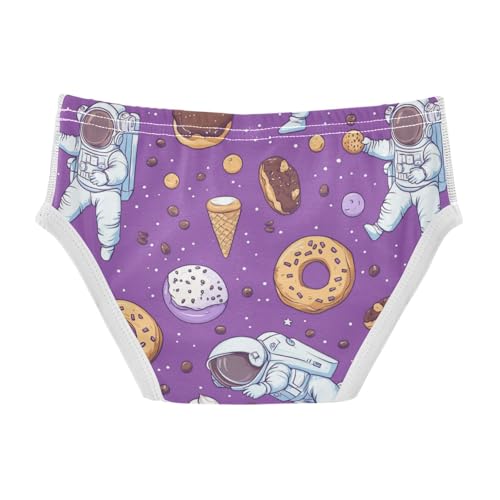 Wusikd Cookies Chocolate Boys' Underwear Cotton Chips Boys Briefs Soft Toddler Underwear 2T2