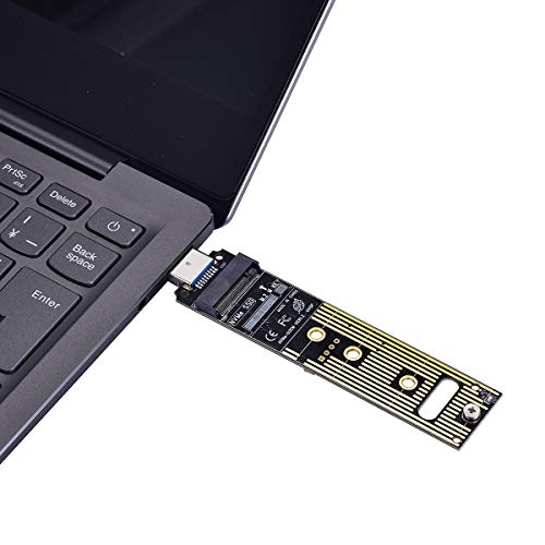 image for KBR M.2 NVME USB 3.1 Adapter, M-Key M.2 NVME to USB Card Reader USB 3.