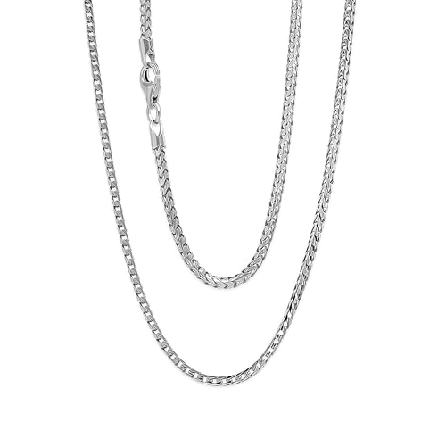 Silver Baseball Glove Pendant Necklace - 925 Sterling Silver with Cubic Zirconia Stones - Optional 2.3mm Franco Chain - Baseball Player Jewelry 5