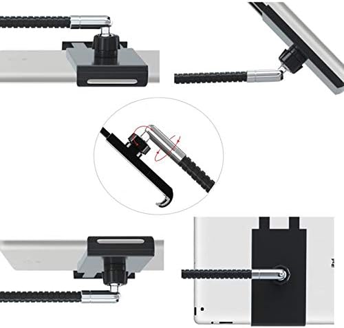 Soporte de piso para tablet con cuello de ganso flexible y base estable miniatura 3