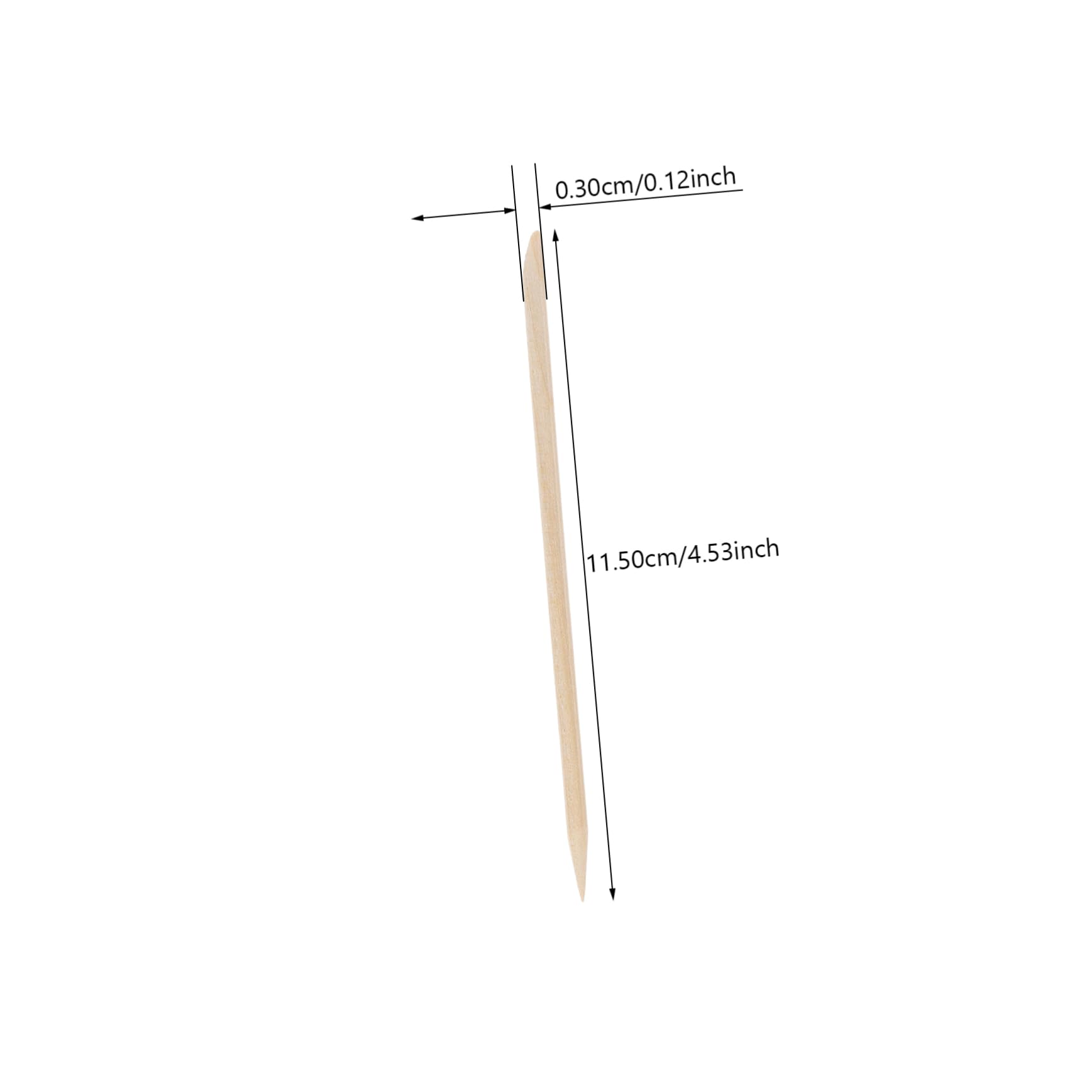 IWOWHERO Professional Nail Cuticle Cleaner Tool Set Wood Nail Stick Set for Women Multifunctional Nail Care